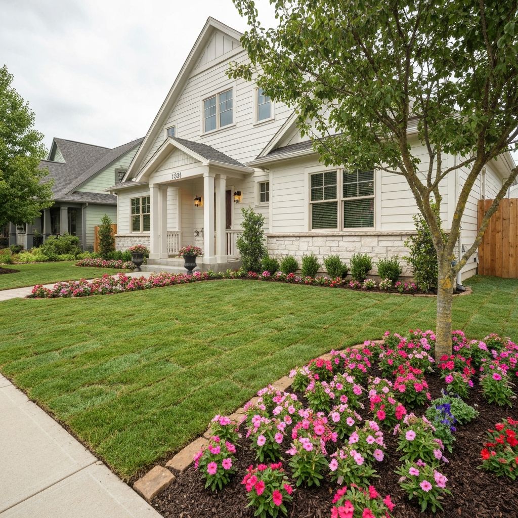 Front yard curb appeal